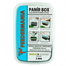 Feedermánia panír box 3 mm garlic and almond bojli, aroma