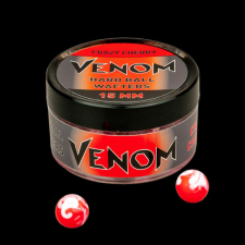 Feedermánia VENOM HARD BALL WAFTERS 15 MM CRAZY CHERRY bojli, aroma