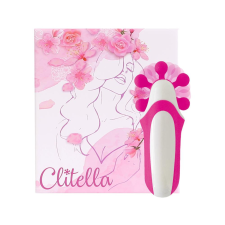 FeelzToys Clitella - akkus, forgó, orál vibrátor (pink) vibrátorok