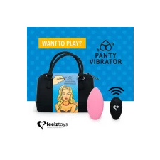 FeelzToys Panty - akkus, rádiós csiklóvibrátor  Szín: rózsaszín vibrátorok