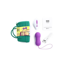 FeelzToys Twisty - rádiós, vízálló, forgó vibrációs tojás (lila) műpénisz, dildó