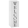  Fehér acél esernyőtartó "WELCOME" felirattal