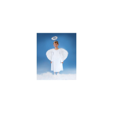Fehér angyal jelmez 5-6 éves kislányoknak - 112 cm - 116 cm jelmez