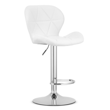  Fehér bárszék WEST ökobőrből bútor