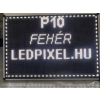  fehér Beltéri led fényújság , futófény 101x53 cm