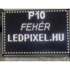 fehér Beltéri led fényújság , futófény 101x53 cm led rendszer tartozék