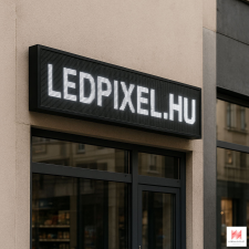  Fehér beltéri LED fényújság - P10, 160x32 cm led rendszer tartozék