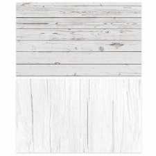 Fehér-fa Mintázott termékfotó háttér kétoldalas PVC háttér 57x87cm háttérkarton