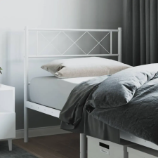  fehér fém fejtámla 107 cm ágy és ágykellék