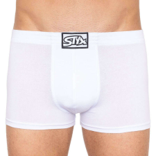 Fehér férfi boxeralsó Styx klasszikus gumi (Q1061) XL férfi alsó