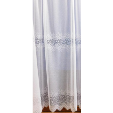 Fehér jaquard függöny B2 bordűrös 180x220cm lakástextília