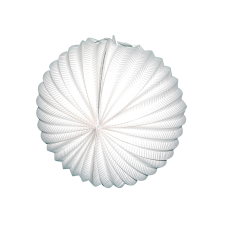 Fehér lampion gömb 25 cm party kellék