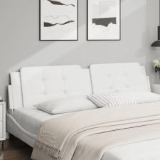 fehér műbőr fejtámla párna 200 cm lakástextília