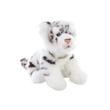 Fehér plüss tigris 25 cm plüssfigura