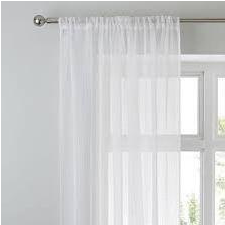  Fehér sable kész függöny fehér LMT01 120x190cm lakástextília