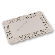  Fehér téglalap alakú tortacsipke 35*25 cm 25 db sütés és főzés