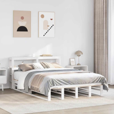  fehér tömör fenyőfa ágy matrac nélkül 120 x 200 cm ágy és ágykellék