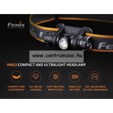  Fejlámpa Fenix Hm23R Led Fejlámpa (240 Lumen, 63Méter ) Vízálló New horgászkiegészítő