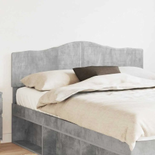  Fejtámla fejtámlával Beton Szürke 140 cm Faanyag ágy és ágykellék