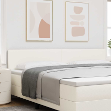  Fejtámla fejtámlával Krém 200 cm Műbőr ágy és ágykellék