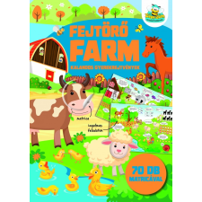 Fejtörő farm - kalandos gyerekrejtvények 70 db matricával matrica