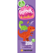Fejtörők - A dinókról 7 éves kortól egyéb könyv