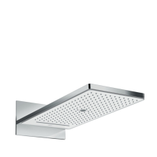 Fejzuhany Hansgrohe Rainmaker Select négyzet vakolat alatti rész nélkül fehér / króm 24001400 csaptelep