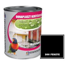 FEKETE 300 - DUNAPLASZT KERÍTÉSFESTÉK MULTIFUNKCIÓS - 0,75 L zománcfesték