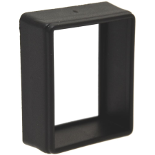  FEKETE 4 OLDALÚ BIZTONSÁGI KERET 22x30 mm beépíthető gépek kiegészítői