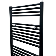  Fekete csőradiátor 50*80cm fűtőtest, radiátor