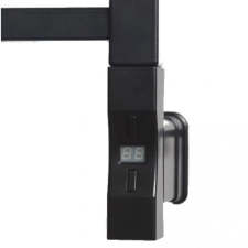  Fekete csőradiátorhoz digitális fűtőpatron (900W) fűtőtest, radiátor