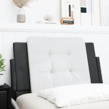  fekete és fehér műbőr fejtámla párna 90 cm lakástextília