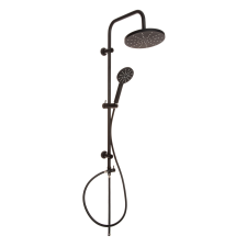  Fekete esőztető zuhanyfej csaptelep