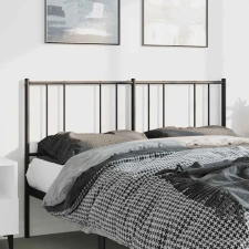  fekete fém csere fejtámla 150 cm ágy és ágykellék