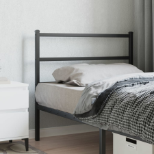  fekete fém fejtámla 107 cm ágy és ágykellék