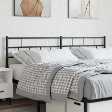  fekete fém fejtámla 160 cm ágy és ágykellék