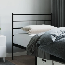  fekete fém fejtámla 75 cm ágy és ágykellék