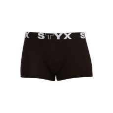 Fekete férfi boxeralsó Styx sport gumi (G960) XL