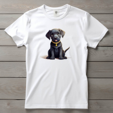  Fekete labrador póló (Férfi)(Karakterek) férfi póló