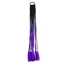  FEKETE-LILA Afro twist hajfonat hajgumi póthaj
