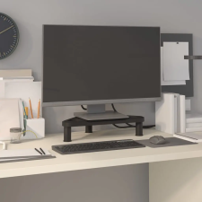  Fekete monitorállvány 49 x 28 x 10,5 cm bútor