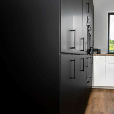  Fekete öntapadós tapéta 45cmx15m tapéta, díszléc és más dekoráció