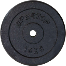 fekete öntöttvas súlyzó 10 kg enero fit fi26.5 kézisúlyzó