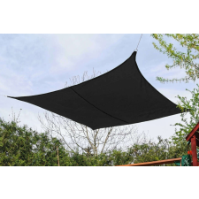  Fekete óriás négyzet napvitorla kerti bútor