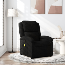 fekete szövet dönthető masszázsfotel masszázsfotel