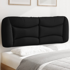  Fekete szövet fejtámla párna 120 cm ágy és ágykellék