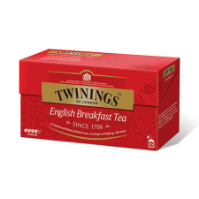 Fekete tea, 25x2 g, TWININGS "English Breakfast" tea
