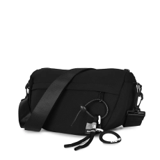  Fekete Unisex Övtáska