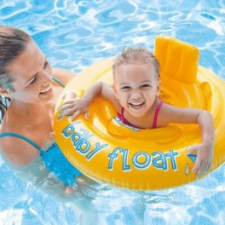 Felfújható bébi úszógumi, 70 cm (Intex) úszógumi, karúszó