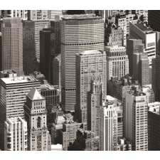  Felhőkarcolók öntapadós tapéta 45cmx2m tapéta, díszléc és más dekoráció